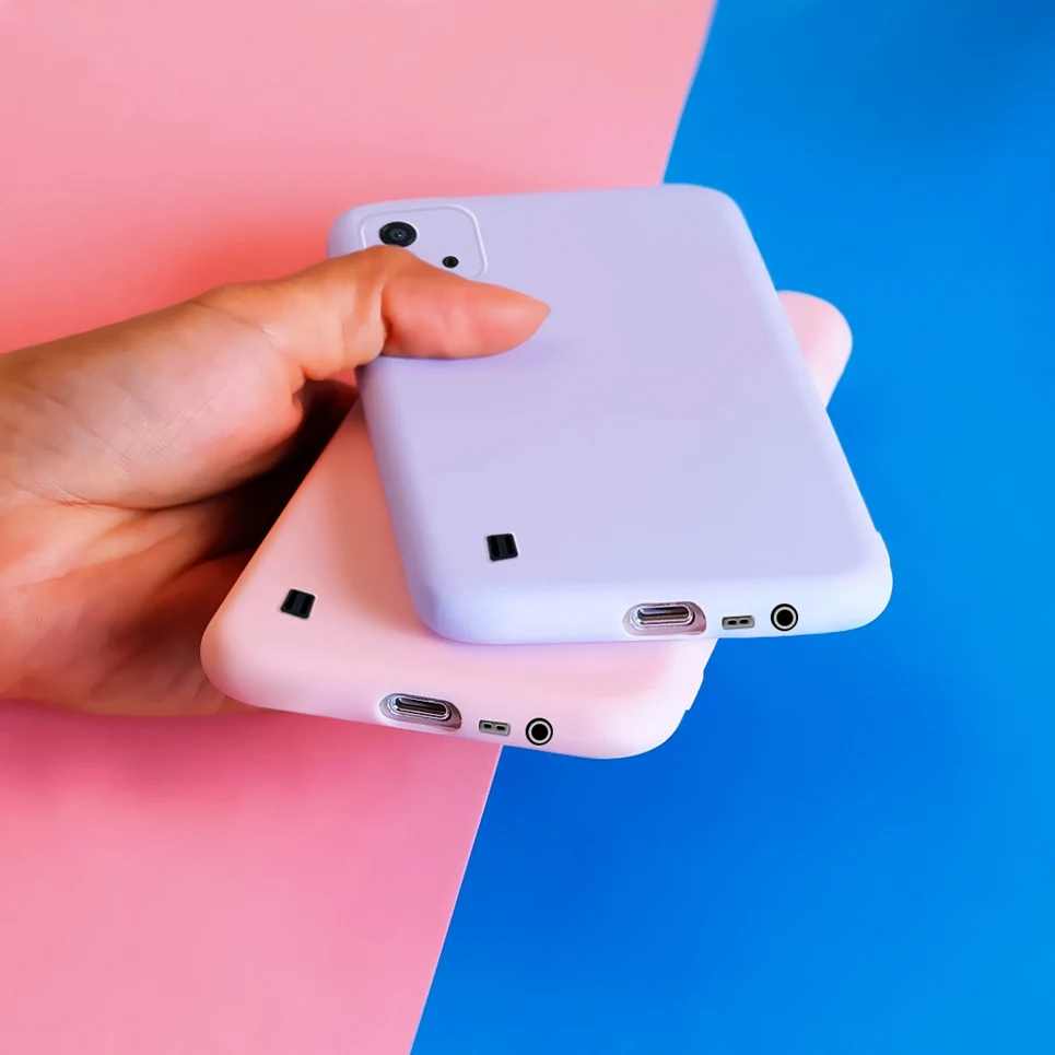 DOINK Cover Sfumata Colorata Per Realme C11 (2021) - Custodia Traslucida In Silicone TPU Con Bumper Antiurto - 2