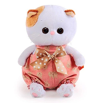 

Soft toy "kitty Li-Li baby" in the sandbox with a bow, 20 cm,