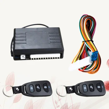 

1 Set Central Locking Kit Durable Remote Control Keyless Entry System Central Locking Kit Trunk Release Button for Vehicle Car A