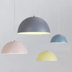 Скандинавские Лофт светодиодные подвесные светильники для столовой алюминиевые подвесные светильники Декор подвесной светильник