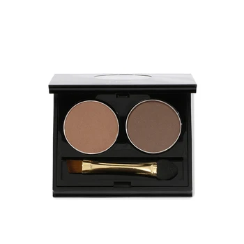 

UMF 2 Colors Eyebrow Powder Palette Coffee Brown Long Last Waterproof Eyebrow High Pigmented with Eye Brow Brush Tool