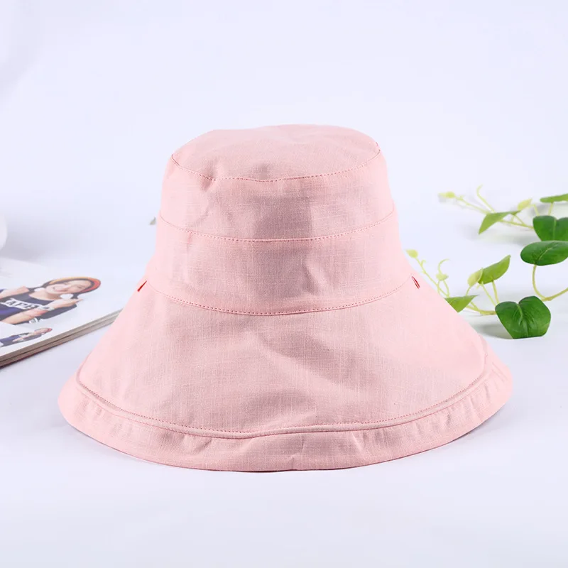 Летняя двухсторонняя складная шляпа от солнца Женская модная шапка с принтом в виде листьев для бассейна Уличная Повседневная Солнцезащитная шляпа от солнца Рыбацкая шляпа
