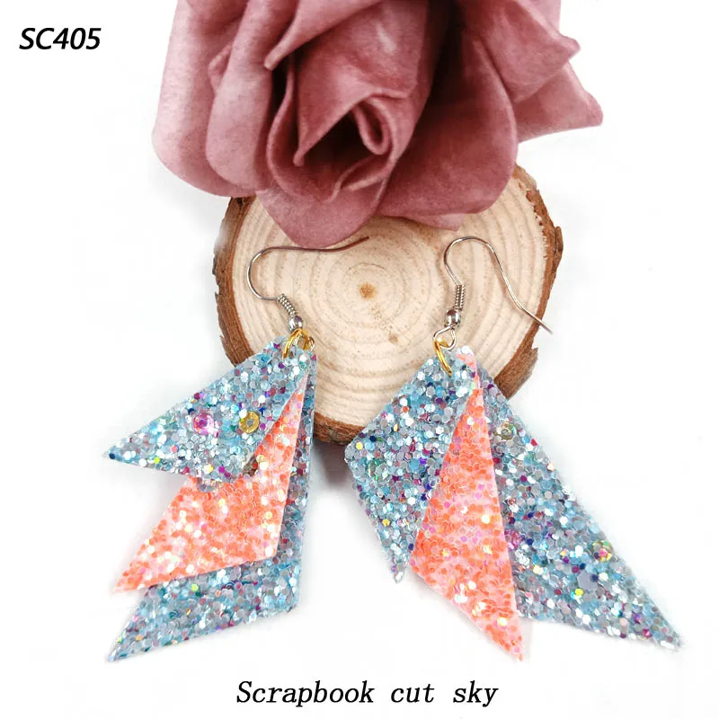 Earring-SC405 скрапбукинга срезанное небо и стальные деревянные штампы совместимы с большинством машин