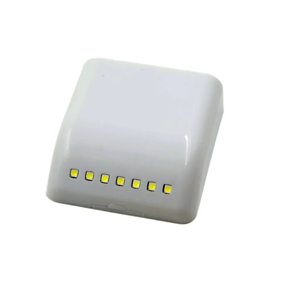ICOCO 7 светодиодный умный датчик управления активированный настенный дверной ночной Светильник чисто белый маленький светодиодный