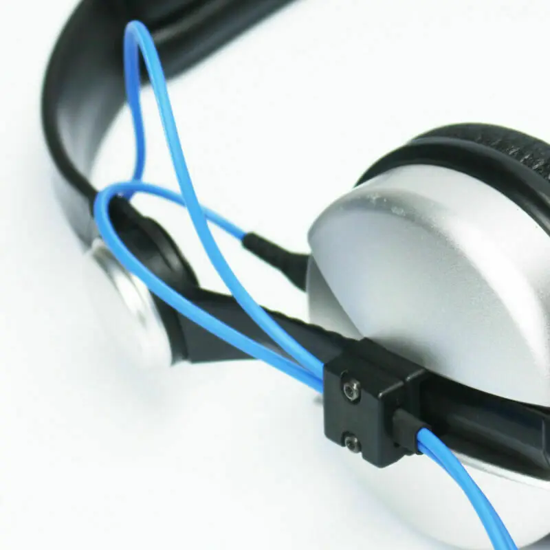 Синий кабель с пультом дистанционного управления и микрофоном для Sennheiser HD25 HD 25-1 HD25-1 II HD25-13 HD25-C провод OFC