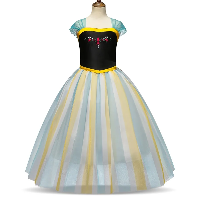 Платье Эльзы, костюмы для девочек на Хэллоуин, косплей Белоснежка, жасмин, Аврора, платье принцессы вечерние костюмы Фэнтези - Цвет: Style6