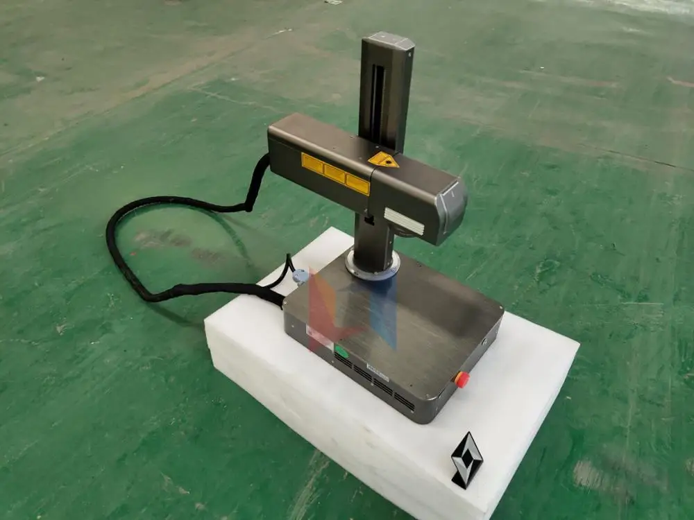 Лучшее обслуживание волоконная лазерная маркировочная машина cnc лазерная 20 Вт гравировальная машина для металлического ожерелья stainlessmetal кольцо