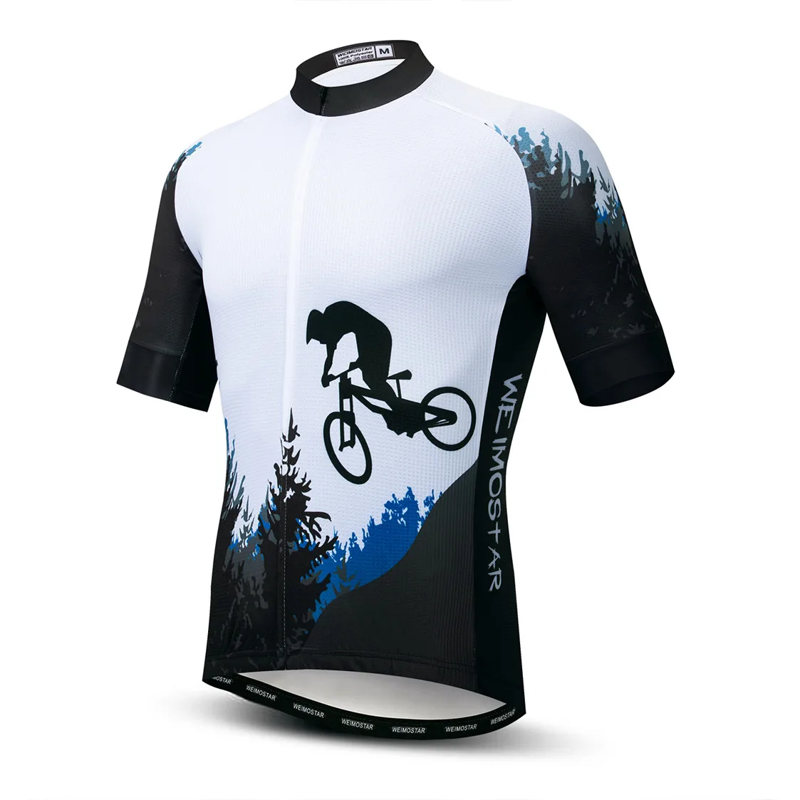 Спортивная кофта weimostar для мотоспорта Мужская велосипедная Горная дорога MTB велосипедная рубашка Ropa Ciclismo Одежда для велосипедных гонок футболка для велоспорта велосипедная майка Синий