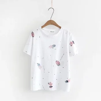 

T Shirt 2019 Women Cotton Casual Female T-Shirt Women T Shirt