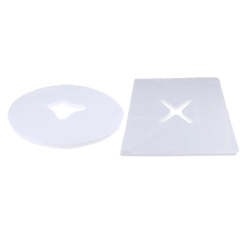 300pcs Disposable Acupuncture Massage Table Bed Face Cradle Cushion Covers 300pcs Disposable Acupuncture Massage Table Bed Face Cradle Cushion Covers