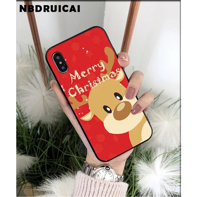 Merry Christmas Deer Print