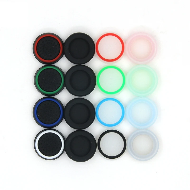 Tapa de silicona para mando de PS4 Pro y PS5, accesorios, Thumb Stick, empuñaduras, funda para Xbox One 360 Switch Pro, 4 Uds.