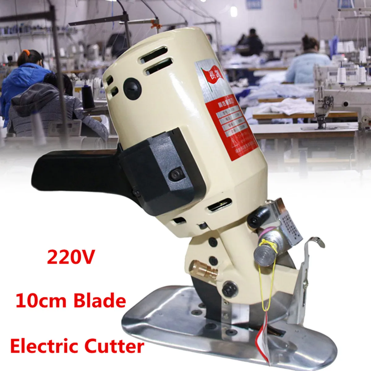 

Handheld Electric Round Cloth Cutter Scissors Shears Fabric Leather Cutting Machine Stitch High Accuracy Sewing Accessories