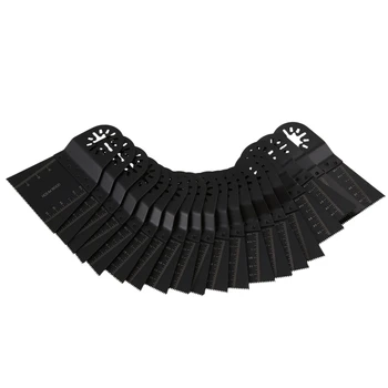 

20 Pieces of 65mm Vibrating Tool Blades for Electric Multi-Function Tool Accessories, Wood Cutting