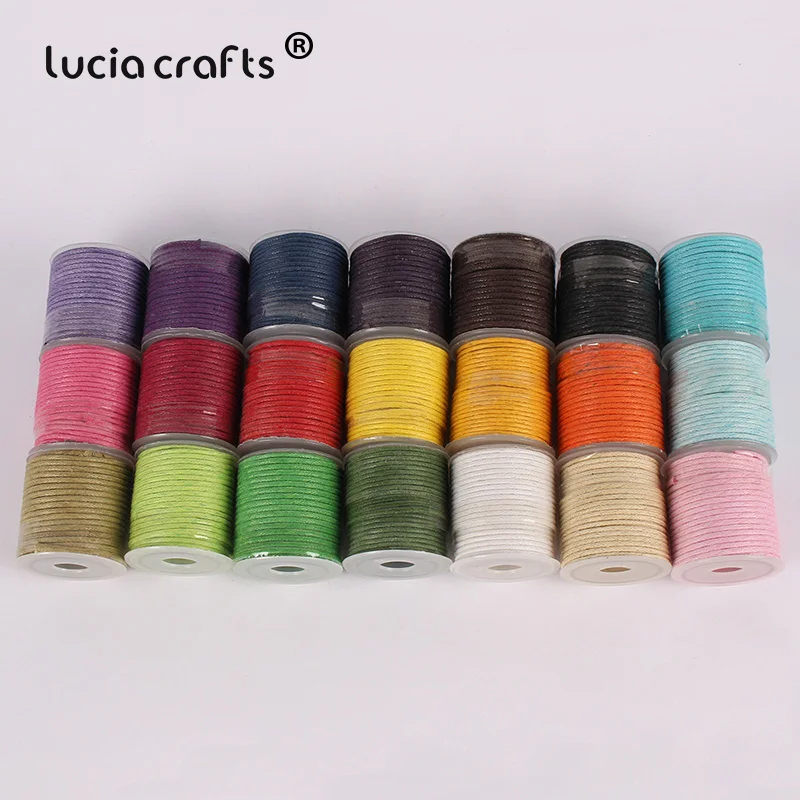 Random 10 pcs Распродажа! 1 мм многоцветный вощеный хлопковый шнур DIY браслет ожерелье из бисера аксессуары ремесло, 1 рулон/10 рулонов W0807 - Цвет: Random 10 pcs