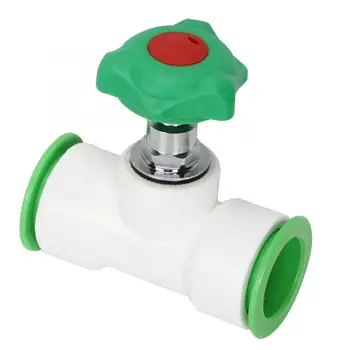 

32mm PPPR Plastic Quick Connect Valve 1.2MPa Manual Flush Valve Water Stop Valve Bathroom Kitchen Water Pipe Fitting