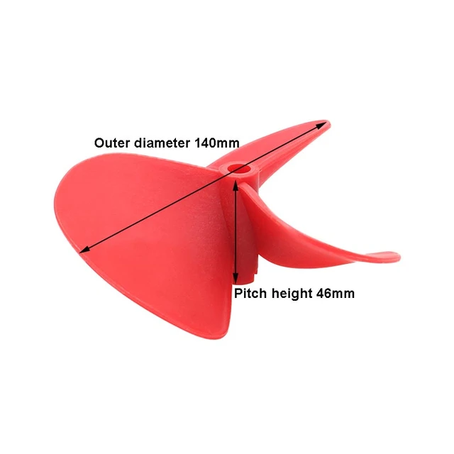 hélice à trois lames en Fiber de verre, pour bateau radiocommandé,  simulation de Drone sous-marin, CW/CCW, ouverture de 5.0mm | Rakuten