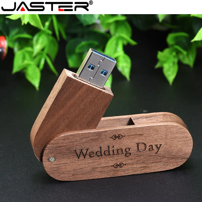 JASTER фотоальбом под заказ коробка 170*170*35 мм USB 2,0 4 ГБ 8 ГБ 16 ГБ 64 ГБ 32 ГБ флеш-накопитель на шарнире деревянный USB флеш-накопитель