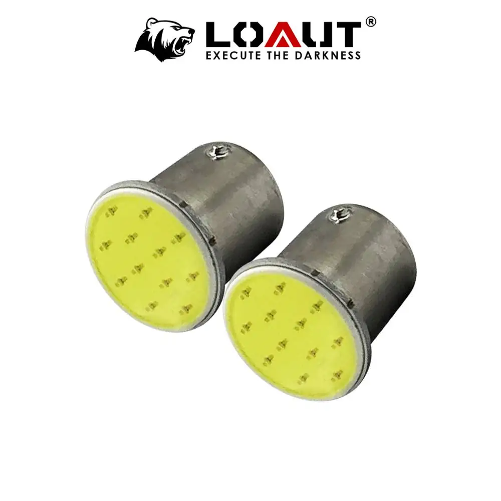 2 шт. 1156 1157 5630 Led 1COB p21w bay15d ba15s P21 автоматический стоп-сигнал заднего поворота сигнального фонаря с can-bus Белый Красный Янтарный