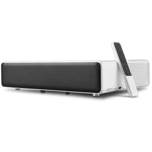 Xiaomi Mijia, Ультра короткий лазерный проектор на английском языке, 150 дюймов, 5000 ANSI, 1080 P, 4 K, Android, домашний ТВ-кинотеатр, WiFi, BT - Цвет: EU Plug