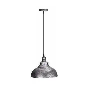 

Retro Ceiling Light Lamp Round Vintage Industrial Design Iron Vintage Light Deco T8WE