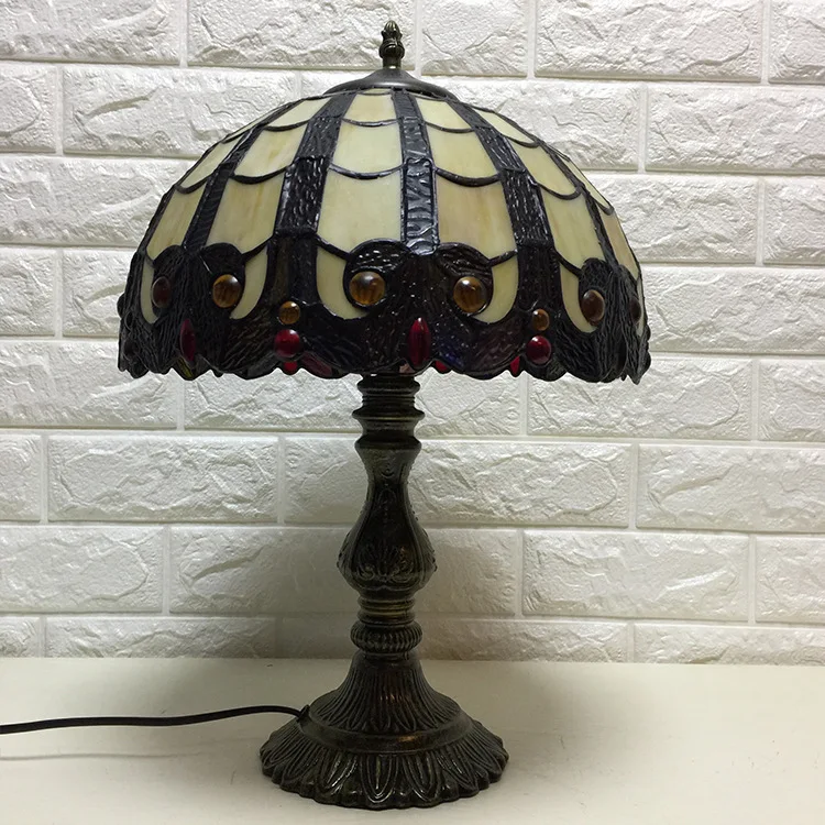 

Mediterranean Decor Turkish Mosaic Lamps E27 Stained Glass Lampshade Bedroom Bedside Vintage Table Lamp Light Fixtures
