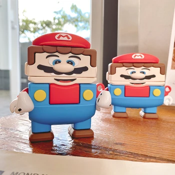 

Fashion Game character case For AirPods 1 2 Pro charging box soft silicone Wireless bluetooth earphone protective cover coque