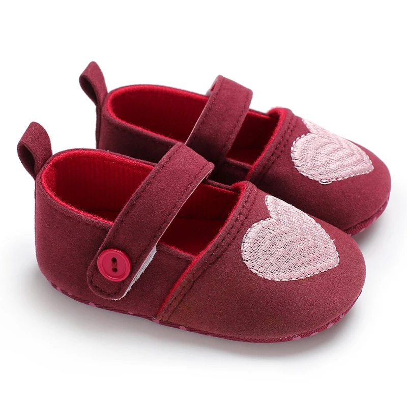 Baby Spring And Autumn Style Lovely Bow Solid Color Soft Sole Princess Shoes 0-18 Months Newborn Baby Casual Walking Shoes