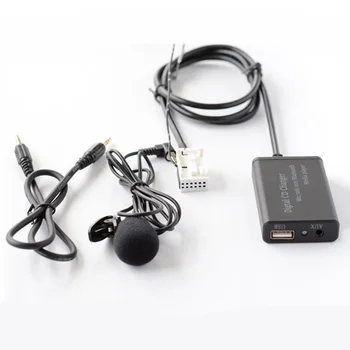 

Fit For A3 A4 S4 TT Adapter AD2P Metal & Plastic Wireless Bluetooth AUX