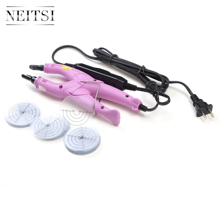 50 шт. коннекторы для наращивания волос с кератином|heat protector|hair extensions connectorbonding tool |