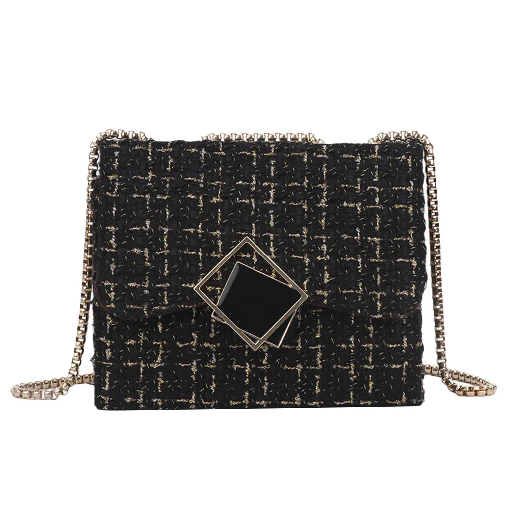 

Women Winter Bags Furry Handbags Messenger Bags Small Handbags Small Square Bag Wild Casual Messenger Handbag Shoulder Bag