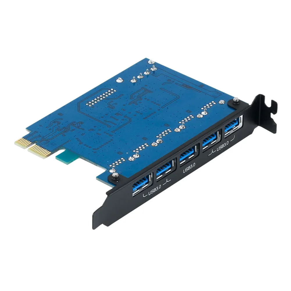 20Pin 5 портов чехол для компьютера Передняя панель внутренний USB3.0 расширительный концентратор отсек для привода Прямая поставка