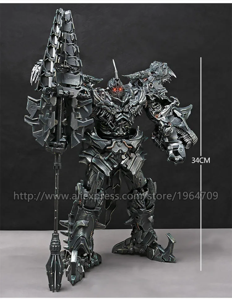 Wei Jiang Oversized 34cm Transformation movie toys dinosaur tank Mode anime Action Figure SS07 W8600 Robot kids toy Retail Box
