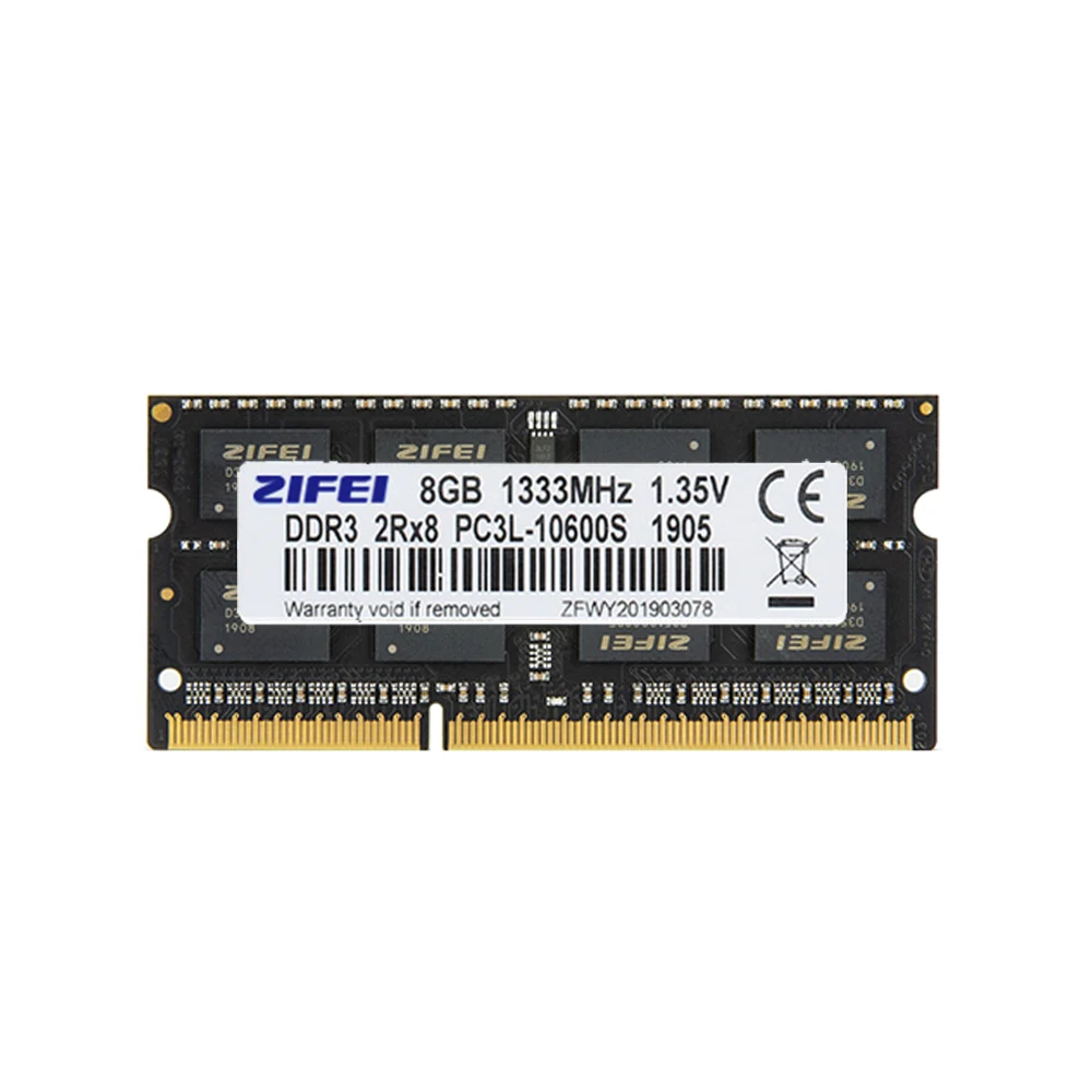 ZIFEI DDR3 ram 8gb 1600HMz DDR3L 1866HMz 1333HMz  1.35v Laptop ram memory