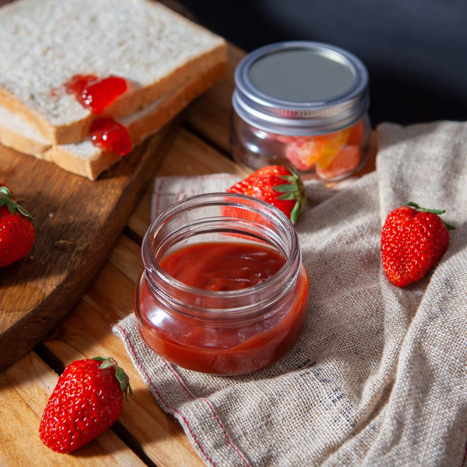 Mason Jars With Regular Lids Ideal for Jam Honey Wedding Favors  Shower Favors DIY Magnetic Spice Jars 3