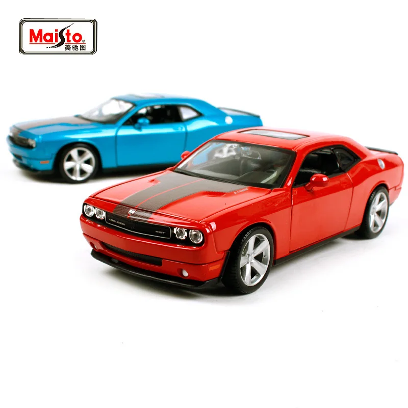 Maisto 1:24 2008 dodge chanllenger rt крутой автомобиль литья под давлением модель роскошная