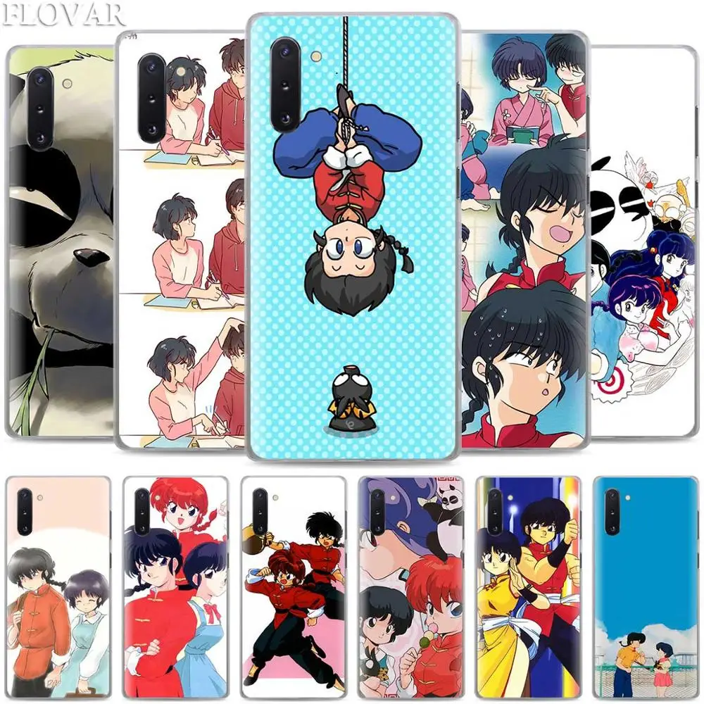 

Ranma 1 2 Phone Cases for Samsung Galaxy Note 10 S10 Plus 5G S10e A30 A40 A50 A60 A70 M40 Hard Cover Coque