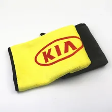 30*30CM 3D צבע רכב ניקוי כלי סופר לספיגה מגבת לקאיה K2 K3 K5 k9 סורנטו Sportage R ריו נשמה אביזרי רכב(China)