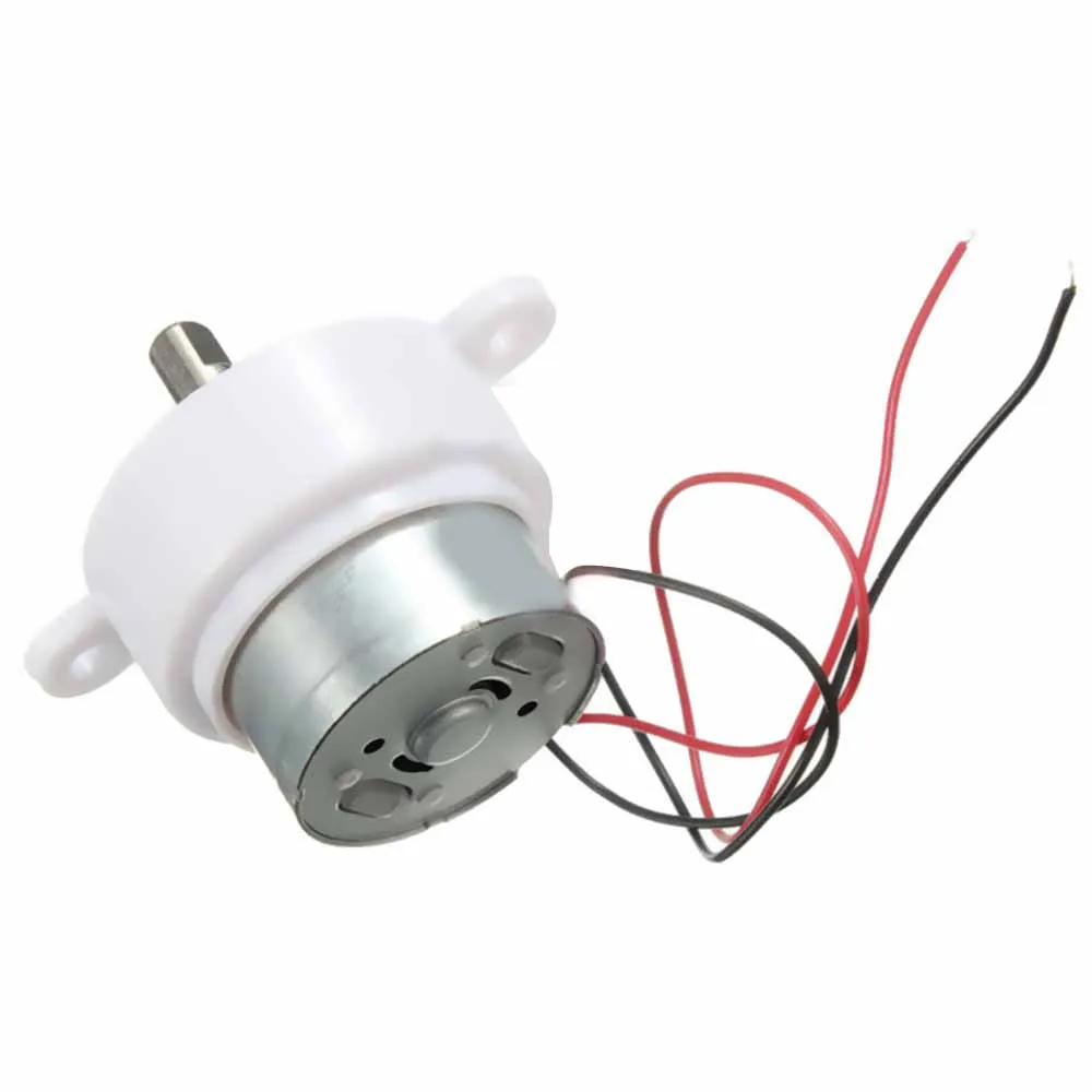 DC 12V 14RPM 2 Wires High Torque Electric Geared Box Reduction Motor AS 