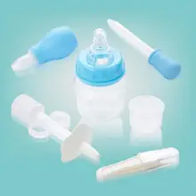 6 шт. Детская безопасность бутылочка для кормления устройство для кормления медицинский термометр Набор Детский носовой всасывающий набор