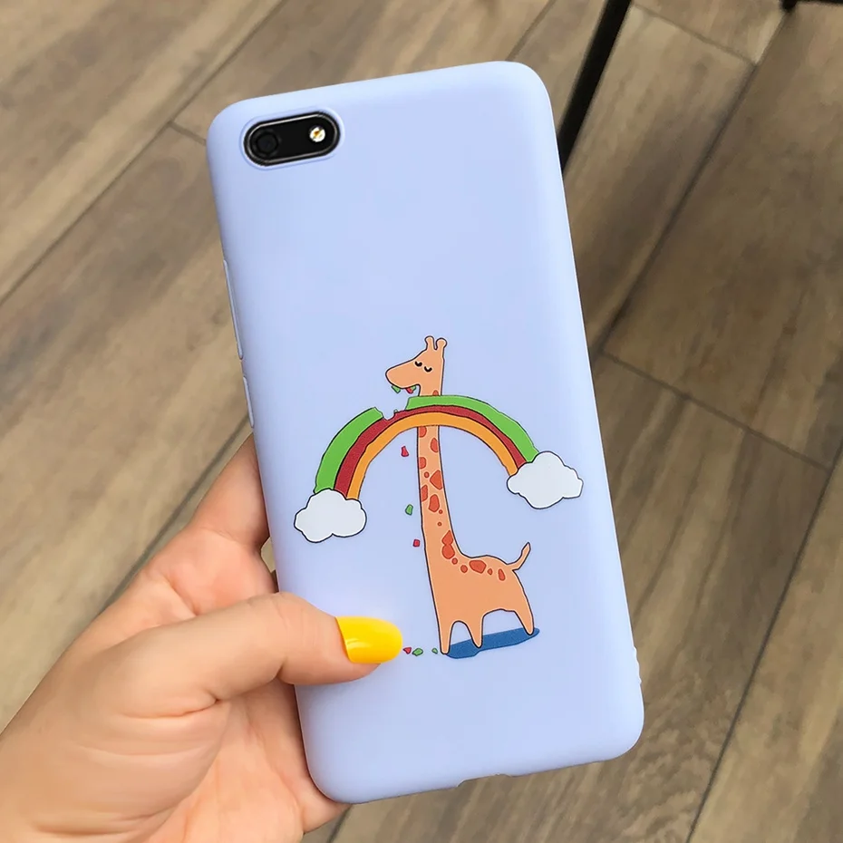 Colorful Soft Silicone Painted Phone Case