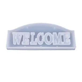 

Crystal Epoxy Resin Mold Letters Shape Casting Silicone Mould Handmade DIY Crafts Decoration Penadant Making Tool