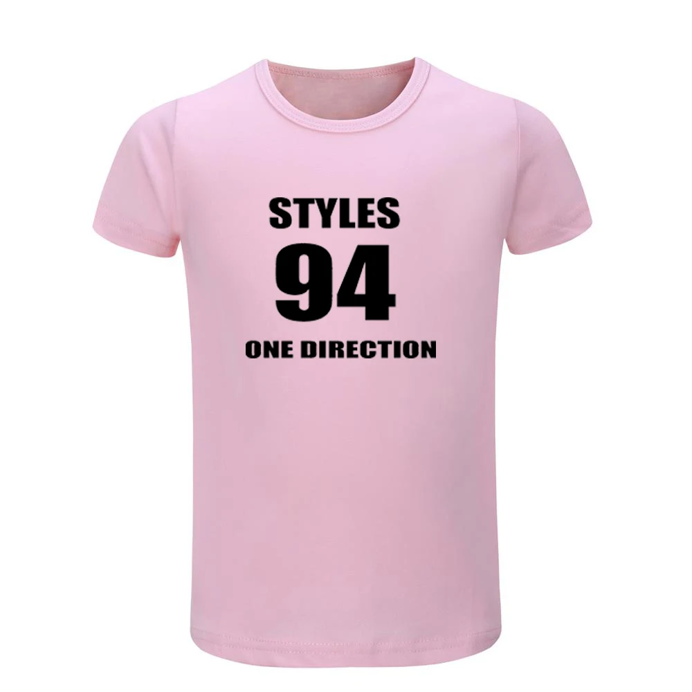 One Direction Band/Детские футболки с надписью «I love 1 D» Детские хлопковые футболки с графическим принтом топы для мальчиков и девочек, Рождественский подарок - Цвет: JeKP160D