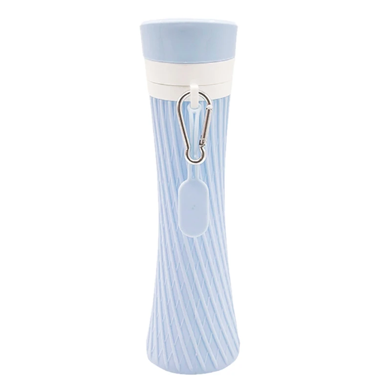 500Ml Silicone Water Bottle Portable Sport Kettle Folding Cup Kettle Thermal Insulation Drinking Water Bottle for Outdoor Travel
