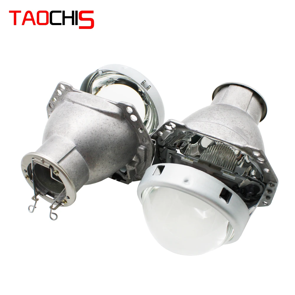 

TAOCHIS 3.0 Inches H7S HD Blue Film Head Light Retrofit HELLA 3R G5 Bi Xenon Projector Lens Using H7 Lamps Car Light Upgrade