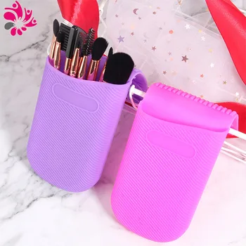 

Silicone Washing Pad Hot Sales Silicone Makeup Brush Cleaning Pad Makeup Brush Wash Pad Cleaning Brush with Suction Cup Pad