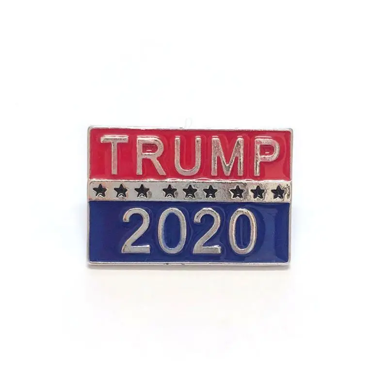 Дональд Трамп президент 2020 эмалированная булавка значок брошь Мода Ювелирные
