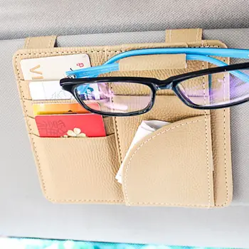 

Multi-Function Bag Glasses Sunglasses Clip Car Card Clip Card Package Card Slot Ticket Holder Car Pocket Storage Box