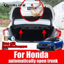Resorte de elevación de la tapa del maletero del coche, accesorio automático ajustable para Honda Civic 10, 7, 8, 9, City Crider Range, Sedan
