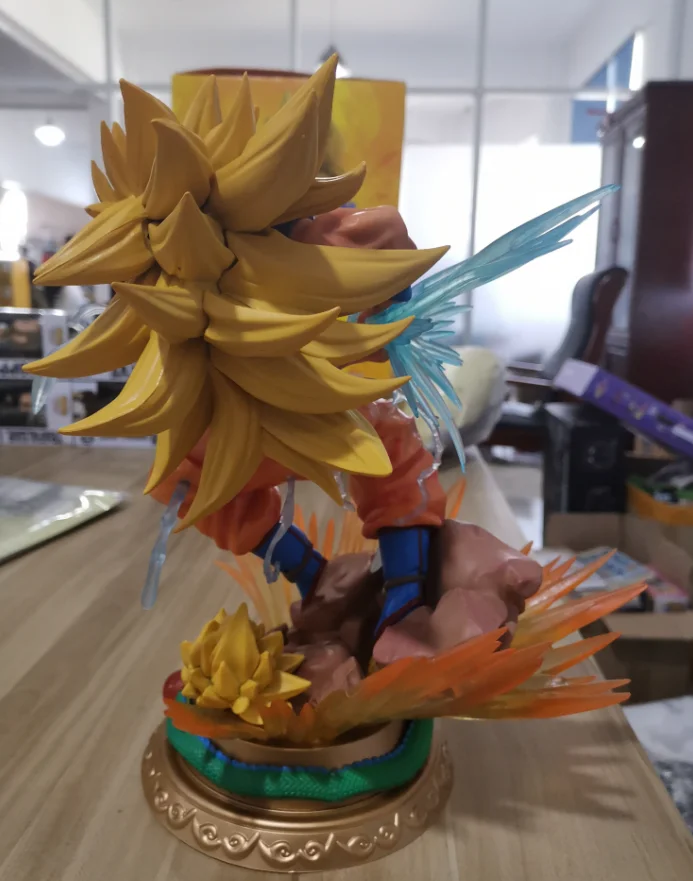 Аниме Dragon Ball Z Супер Сон Гоку с 2 головами Битва вер. Фигурка Модель Коллекция игрушек 30 см